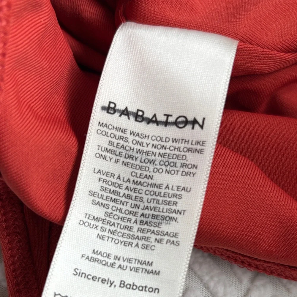 Aritzia Red Long Sleeve Bodysuit - Picture 4 of 6